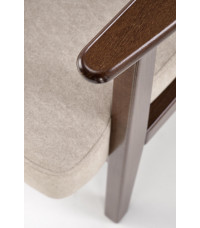 MILANO 1S fotel - beżowy tap. Castel 15 (1p1szt)