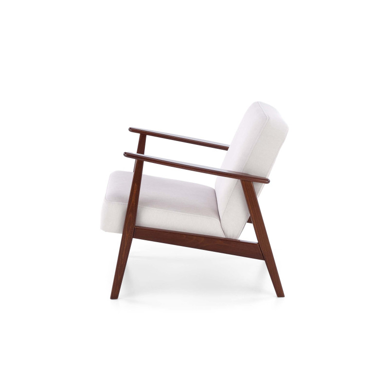 MILANO 1S fotel - jasny beżowy tap. Castel 04 (1p1szt)