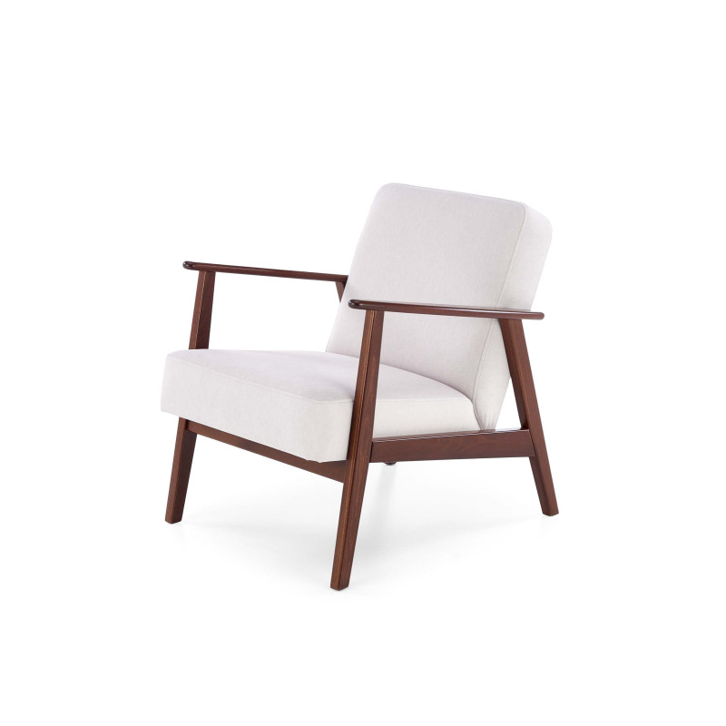 MILANO 1S fotel - jasny beżowy tap. Castel 04 (1p1szt)