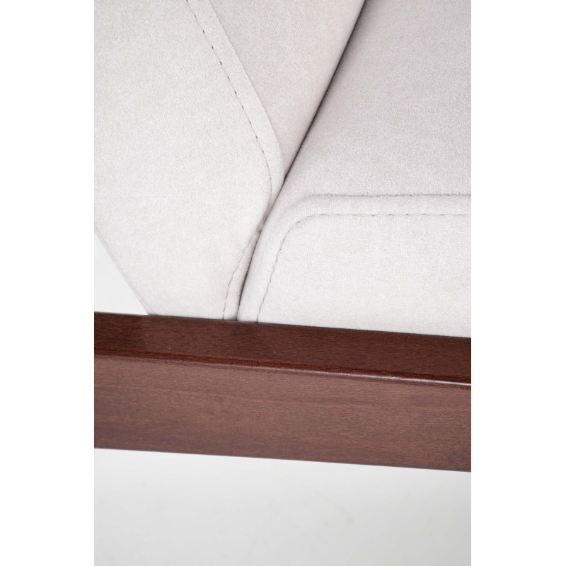 MILANO 1S fotel - jasny beżowy tap. Castel 04 (1p1szt)