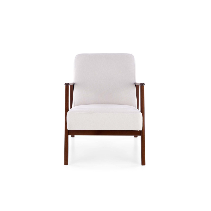 MILANO 1S fotel - jasny beżowy tap. Castel 04 (1p1szt)