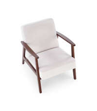 MILANO 1S fotel - jasny beżowy tap. Castel 04 (1p1szt)