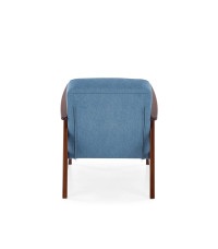 MILANO 1S fotel - niebieski tap. Castel 74 (1p1szt)