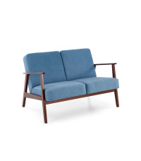 MILANO 2S sofa - niebieski tap. Castel 74 (1p1szt)