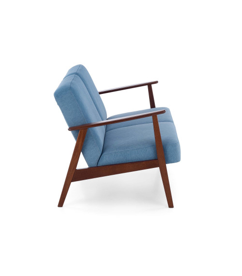 MILANO 2S sofa - niebieski tap. Castel 74 (1p1szt)