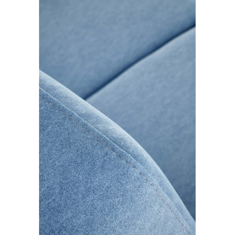 MILANO 2S sofa - niebieski tap. Castel 74 (1p1szt)
