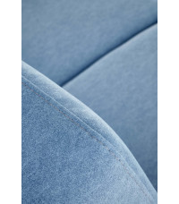 MILANO 2S sofa - niebieski tap. Castel 74 (1p1szt)