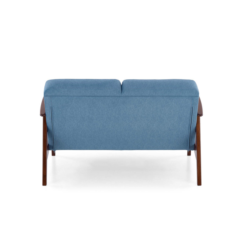 MILANO 2S sofa - niebieski tap. Castel 74 (1p1szt)