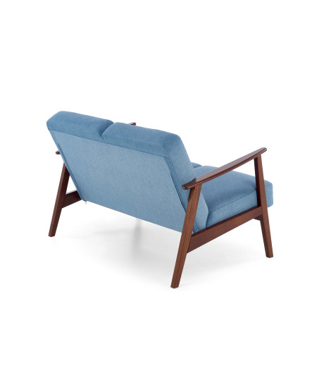 MILANO 2S sofa - niebieski tap. Castel 74 (1p1szt)