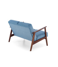 MILANO 2S sofa - niebieski tap. Castel 74 (1p1szt)
