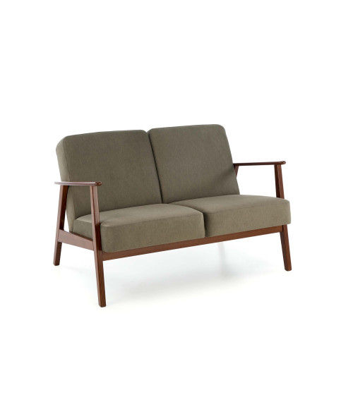 MILANO 2S sofa - oliwkowy tap. Castel 39 (1p1szt)