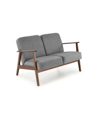 MILANO 2S sofa - popielaty tap. Castel 93 (1p1szt)