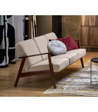 MILANO 3S sofa - beżowy tap. Castel 15 (1p1szt)
