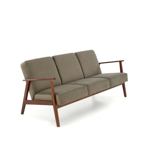 MILANO 3S sofa - oliwkowy tap. Castel 39 (1p1szt)