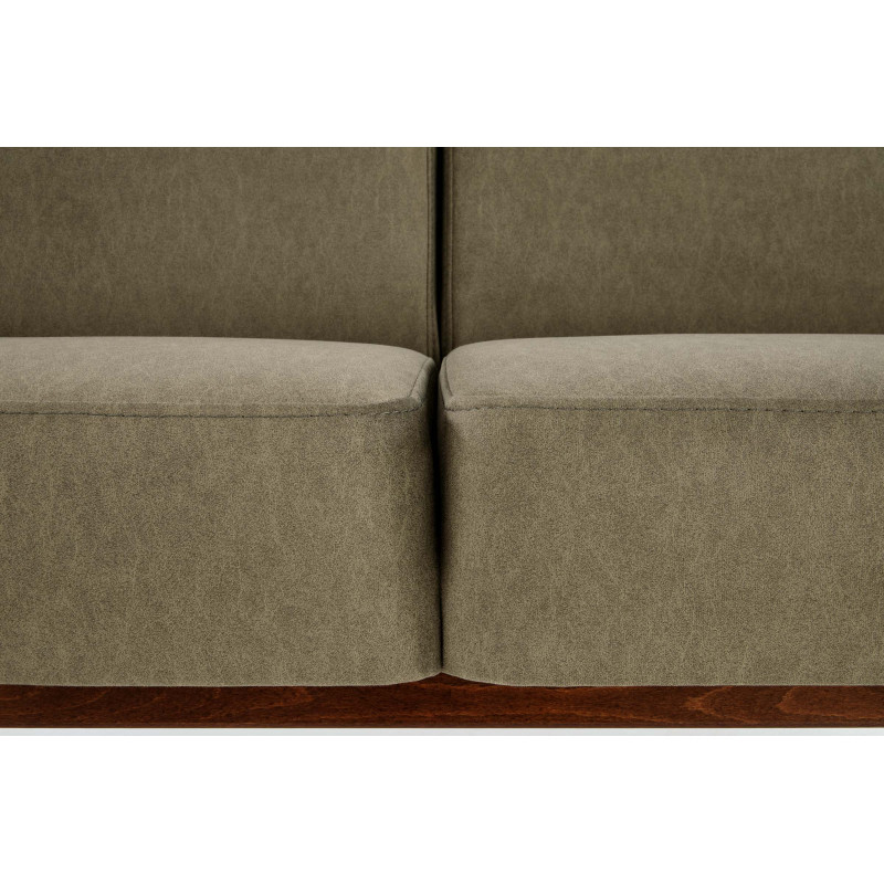 MILANO 3S sofa - oliwkowy tap. Castel 39 (1p1szt)