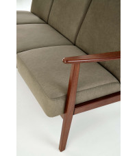 MILANO 3S sofa - oliwkowy tap. Castel 39 (1p1szt)
