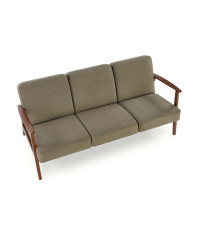 MILANO 3S sofa - oliwkowy tap. Castel 39 (1p1szt)