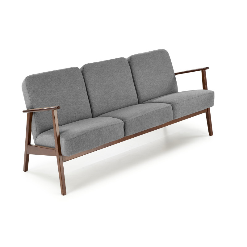 MILANO 3S sofa- popielaty tap. Castel 93 (1p1szt)