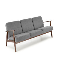 MILANO 3S sofa- popielaty tap. Castel 93 (1p1szt)