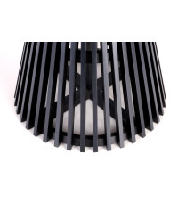 MIYAKI stół blat - dąb naturalny, noga - czarny (2p1szt)