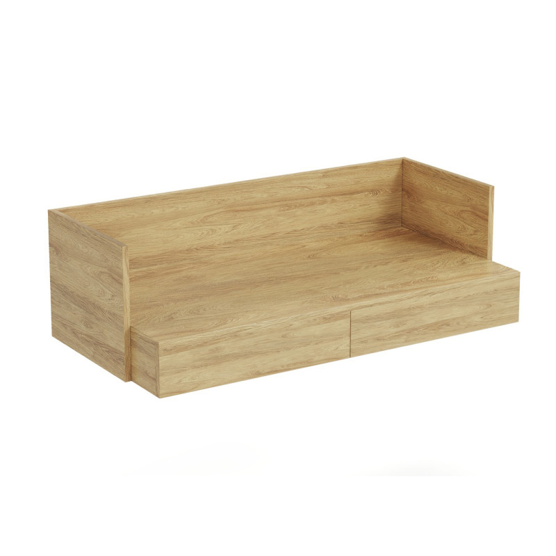 MOBIUS BIURKO 2S korpus: hikora naturalna, fronty - hikora naturalna (1p1szt)