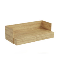 MOBIUS BIURKO 2S korpus: hikora naturalna, fronty - hikora naturalna (1p1szt)