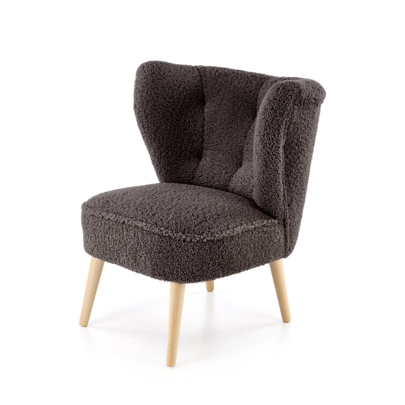 MOCCA fotel wypoczynkowy, c.brązowy (SVEN 47)