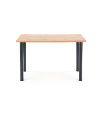 MODEX 2 120 stół kolor blat - dąb wotan, nogi - czarny (2p1szt)