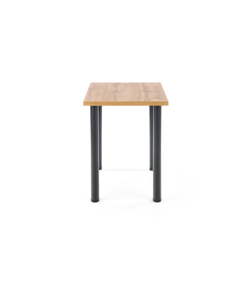 MODEX 2 90 stół kolor blat - dąb wotan, nogi - czarny (2p1szt)