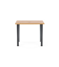 MODEX 2 90 stół kolor blat - dąb wotan, nogi - czarny (2p1szt)