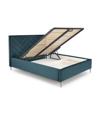 MODULO korpus łóżko 160 - ciemny zielony tap. Monolith 37 (3p1szt)