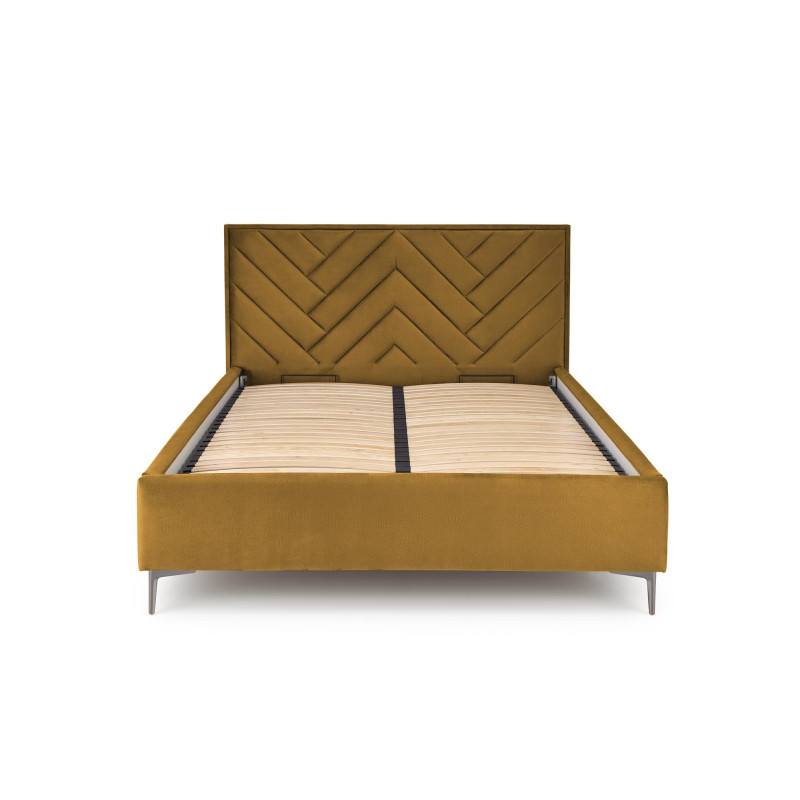 MODULO korpus łóżko 160 - musztardowy tap. Monolith 48 (3p1szt)