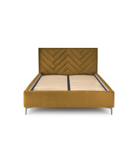 MODULO korpus łóżko 160 - musztardowy tap. Monolith 48 (3p1szt)