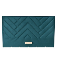 MODULO W1 łóżko 160 - wezgłowie ciemny zielony tap. Monolith 37 (1p1szt)