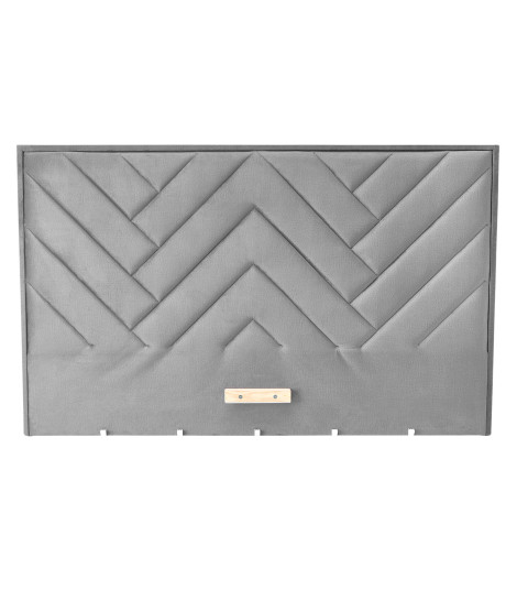 MODULO W1 łóżko 160 - wezgłowie popiel tap. Monolith 85 (1p1szt)