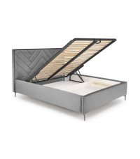 MODULO W1 łóżko 160 - wezgłowie popiel tap. Monolith 85 (1p1szt)