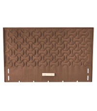 MODULO W2 łóżko 160 - wezgłowie beżowy tap. Monolith 09 (1p1szt)