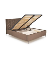 MODULO W2 łóżko 160 - wezgłowie beżowy tap. Monolith 09 (1p1szt)