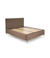 MODULO W2 łóżko 160 - wezgłowie beżowy tap. Monolith 09 (1p1szt)