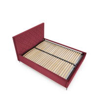 MODULO W2 łóżko 160 - wezgłowie bordowy tap. Monolith 59 (1p1szt)