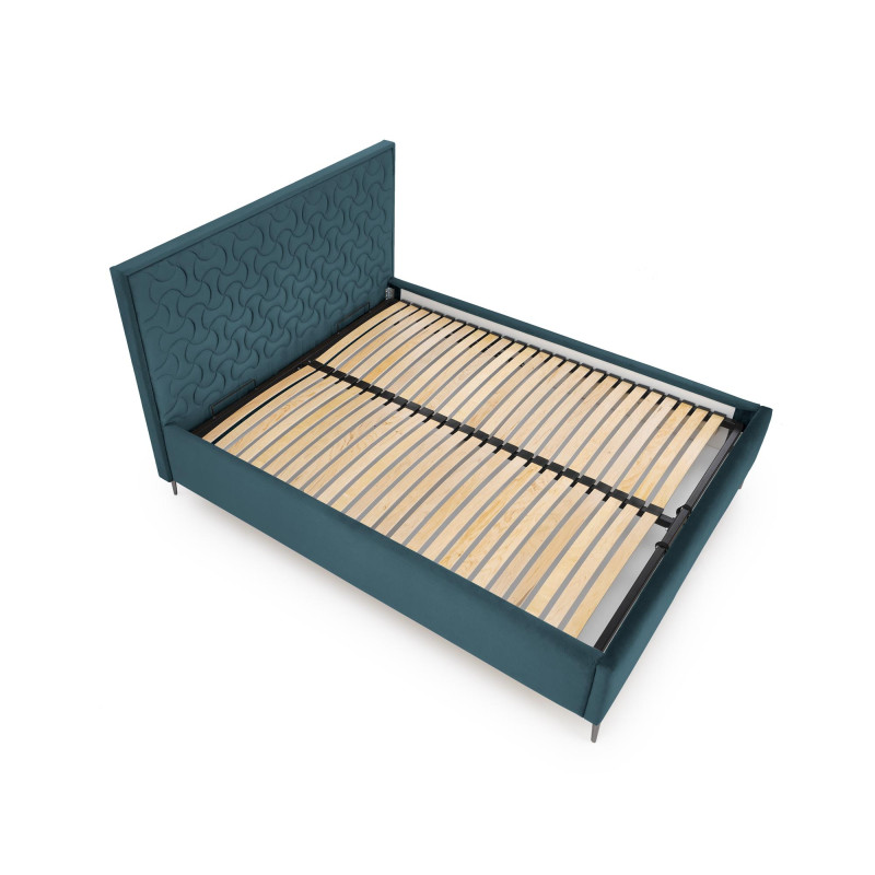 MODULO W2 łóżko 160 - wezgłowie ciemny zielony tap. Monolith 37 (1p1szt)