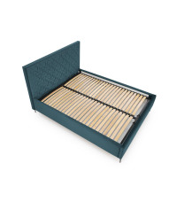 MODULO W2 łóżko 160 - wezgłowie ciemny zielony tap. Monolith 37 (1p1szt)