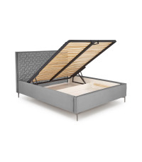 MODULO W2 łóżko 160 - wezgłowie popiel tap. Monolith 85 (1p1szt)