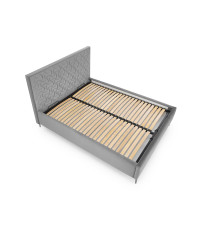 MODULO W2 łóżko 160 - wezgłowie popiel tap. Monolith 85 (1p1szt)