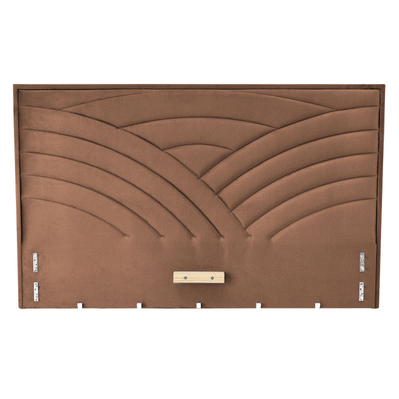 MODULO W3 łóżko 160 - wezgłowie beżowy tap. Monolith 09 (1p1szt)