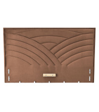 MODULO W3 łóżko 160 - wezgłowie beżowy tap. Monolith 09 (1p1szt)