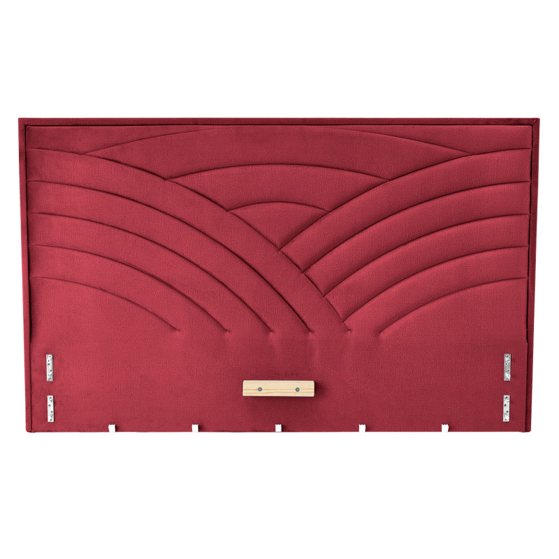 MODULO W3 łóżko 160 - wezgłowie bordowy tap. Monolith 59 (1p1szt)