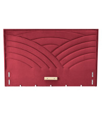MODULO W3 łóżko 160 - wezgłowie bordowy tap. Monolith 59 (1p1szt)