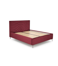 MODULO W3 łóżko 160 - wezgłowie bordowy tap. Monolith 59 (1p1szt)