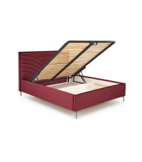 MODULO W3 łóżko 160 - wezgłowie bordowy tap. Monolith 59 (1p1szt)